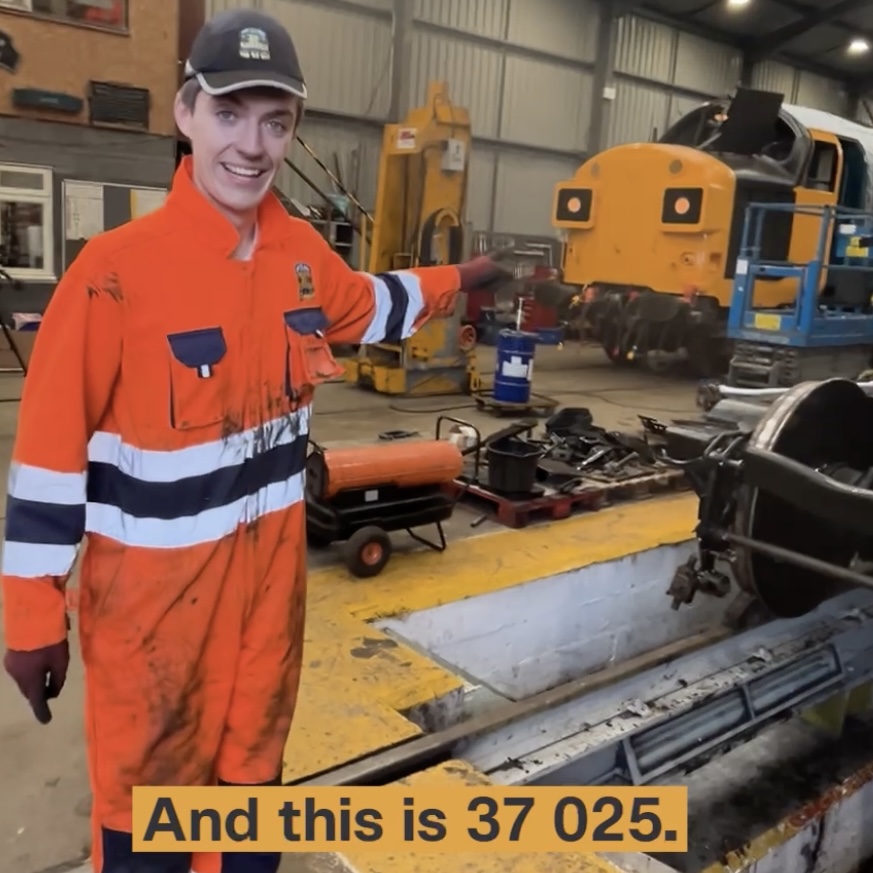 We Saved a Train - Francis Bourgeois on location